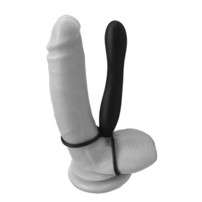 Double Trouble Double Penetration Cock Ring