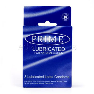 Prime lubricated 3 pack
