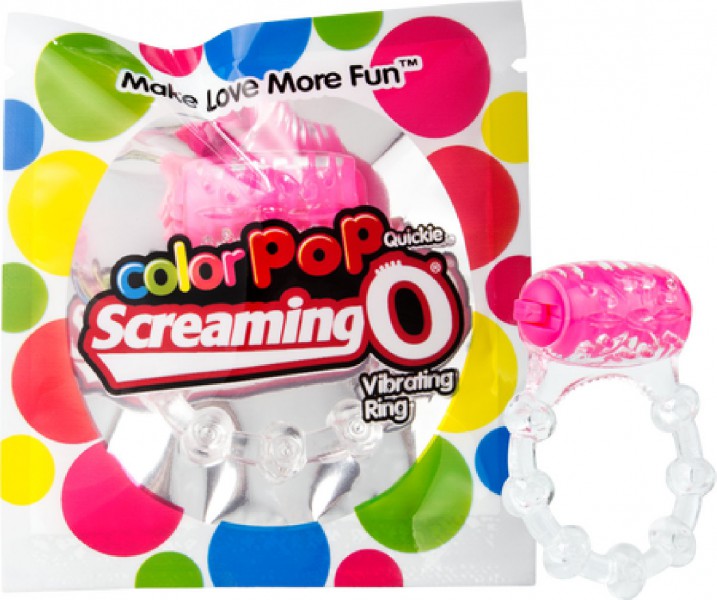ColorPoP Quickie Screaming O Vibrating Cock Ring