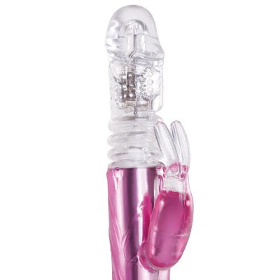 nsnovelties 9 5 Thrusting Rabbit Vibrator
