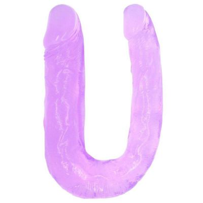 Double Ended Jelly Dong Lifelike Textures on Both Ends