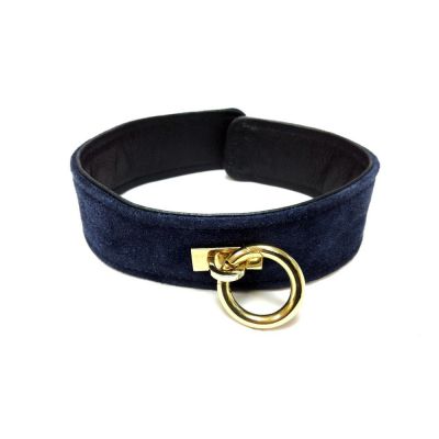 Rouge Fifty Times Hotter Plain Collar Blue