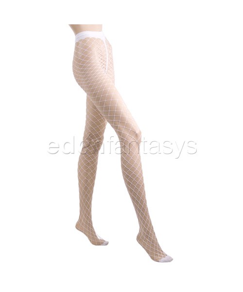 Diamond net pantyhose