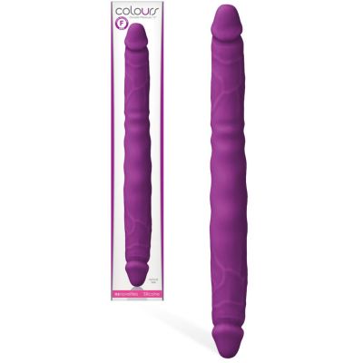 nsnovelties Realistic Satin Silicone 12 Double Dong