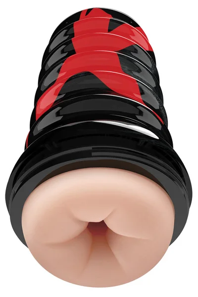 Pipedream 7" Realistic Butt Masturbator with Removable Case — image 10 of 12