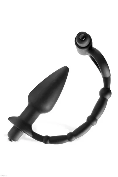 Master Series Cock Ring & 5" Anal Plug Vibe — image 5 of 6