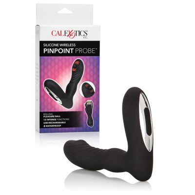 California Exotic 4 Wireless Vibrating Ridged Pinpoint Probe