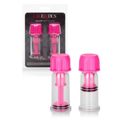 California Exotic Vacuum Pressure Twist Nipple Suckers