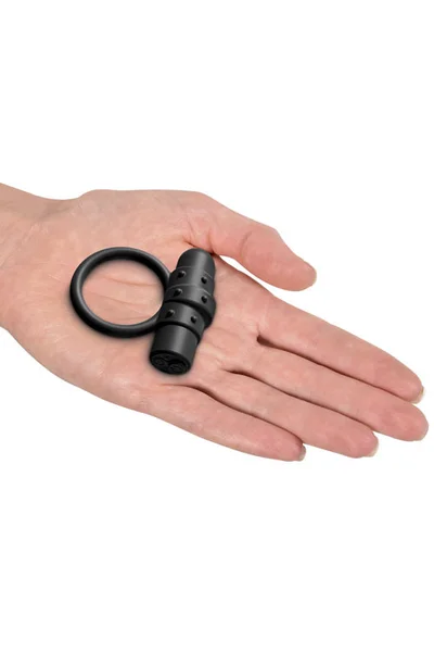 Sir Richards Vibrating Silicone 2.4" Cock Ring with Removable Bullet — image 4 of 4
