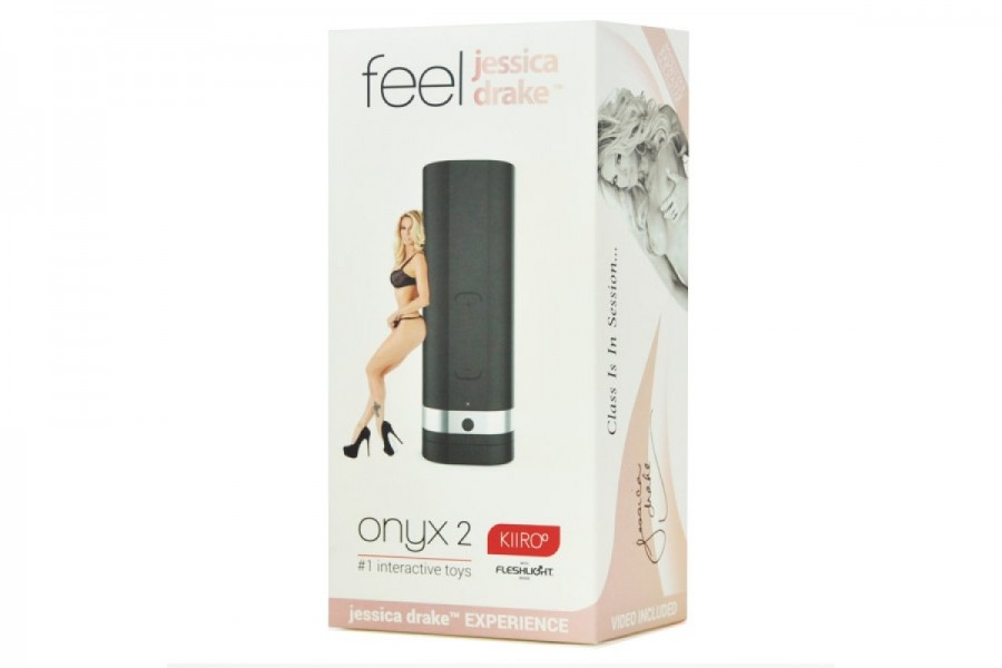 Onyx2 Jessica Drake Experience by Kiiroo Interactive Male Masturbator