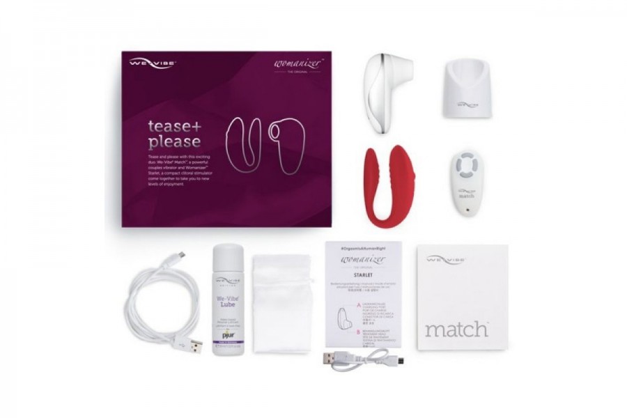 Tease and Please Intro Collection by We-Vibe & Womanizer