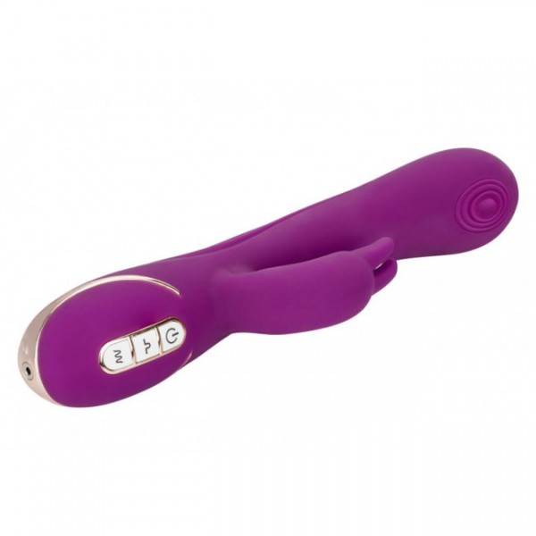 California Exotic 9" Silicone Thumping Jack Rabbit Vibrator