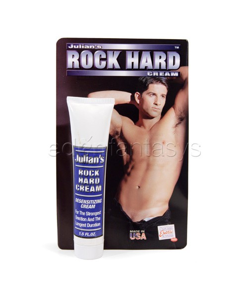 Julian's rock hard cream