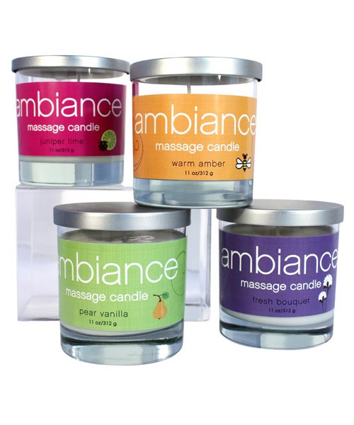 Ambiance massage candle