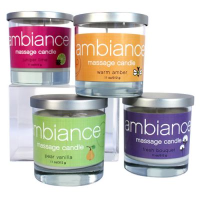Ambiance massage candle