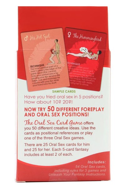 Kheper Games Oral Sex Adventures Card Game for Couples