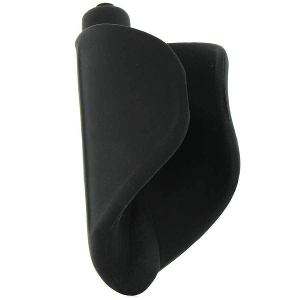 Silicone Penis Vibrator and Cock Head Stimulator by PDX Elite