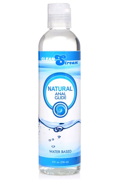 CleanStream Natural Water Based Anal Lubricant (8 oz/236ml) — image 2 of 3