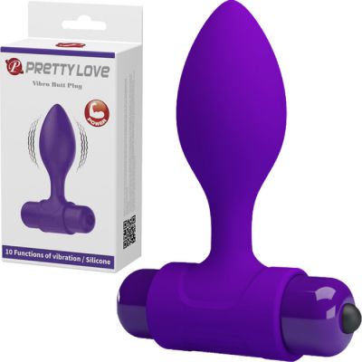Vibra Butt Plug Purple
