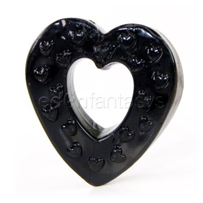 Heart on luv ring