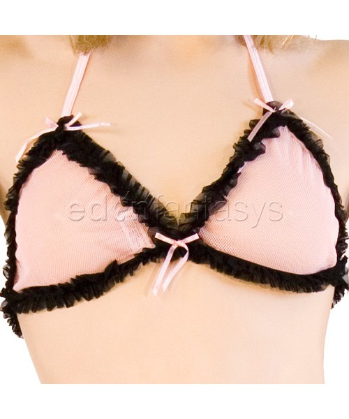 Ruffle bra set