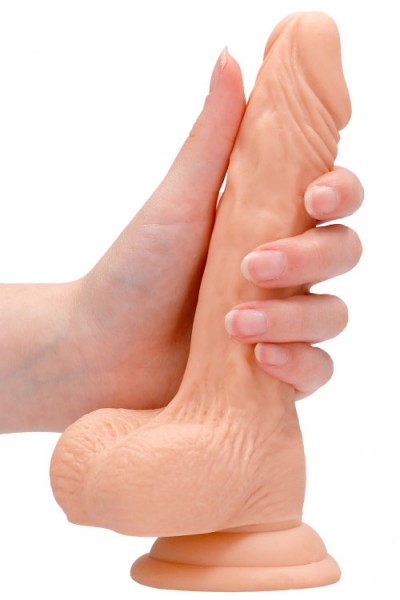 RealRock Realistic 7" Dildo With Strap On