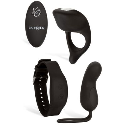 California Exotic Vibrating Egg Couples Ring Foreplay Set With 2 Remotes
