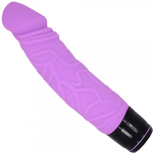 Realistic Vibrating Dildo - Curved for G-Spot Stimulation! — image 5 of 5