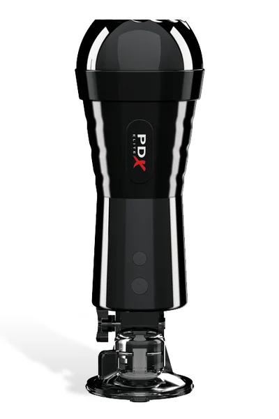 Pipedream Realistic Vibrating 9.2" Masturbator with Suction Base