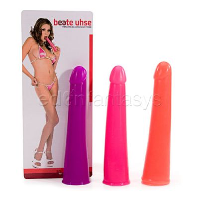 Vibrating silicone neon probe
