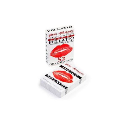 Zero Tolerance Amazing Fellatio Instructional Deck