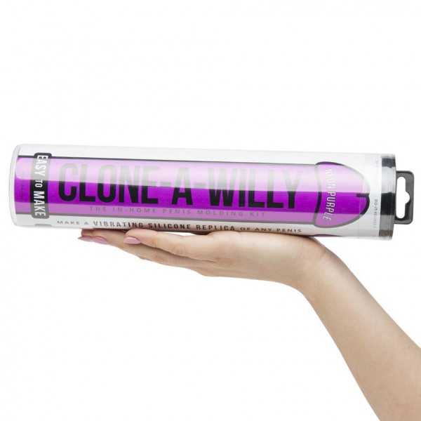 Clone-A-Willy Vibrator Moulding Kit Neon Purple