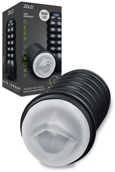 ZOLO Ultra-Realistic Textured Masturbator - Deepthroat — image 5 of 8