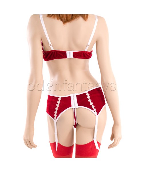 Kandy Kane velvet set