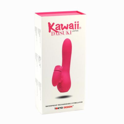 Kawaii Daisuki 3 Rechargeable Rabbit Vibrator with Clitoral Stimulation