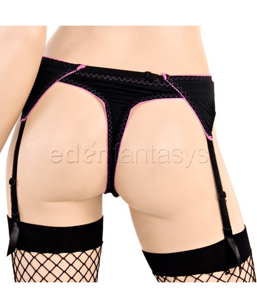 Fuchsia shelf bra set