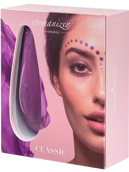 Womanizer Classic 5.8" Pleasure Air Clitoral Vibrator