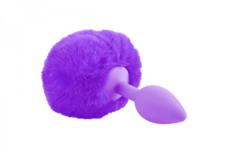 Neon bunny tail