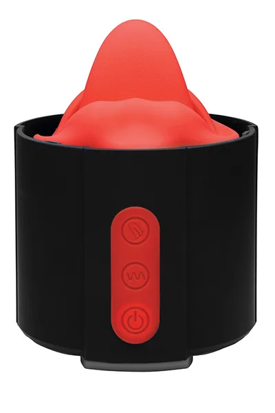 LoveBotz 8.5" Vibrating Masturbator with Flicking Tongue — image 10 of 12