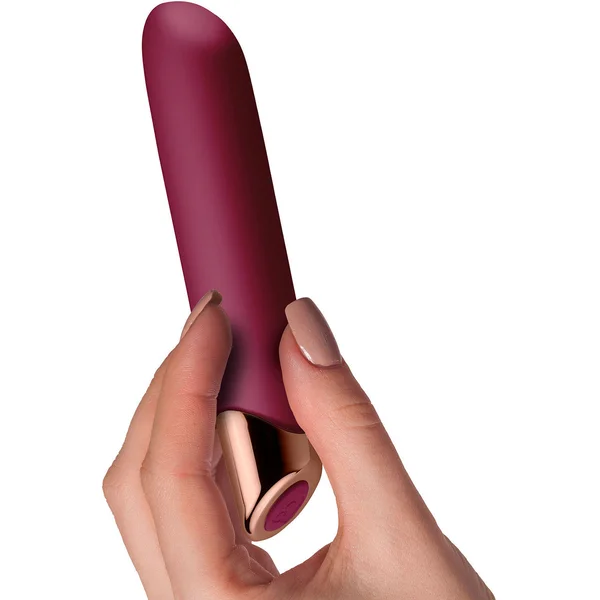 Rocks Off Chaiamo Burgundy Rechargeable Vibrator — image 14 of 15