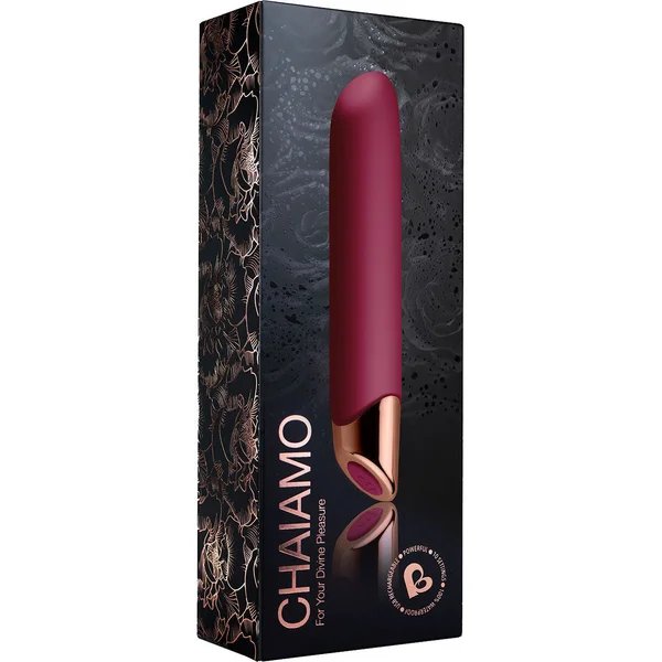 Rocks Off Chaiamo Burgundy Rechargeable Vibrator — image 15 of 15