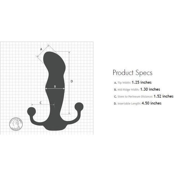 Aneros Progasm Prostate Massager & Perineum Massage Device for Men