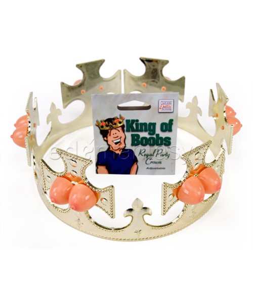 King of boobs crown