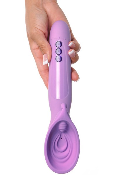 Pipedream 9.8" Oral Sex Simulation Vibrator with Rotating Sucker
