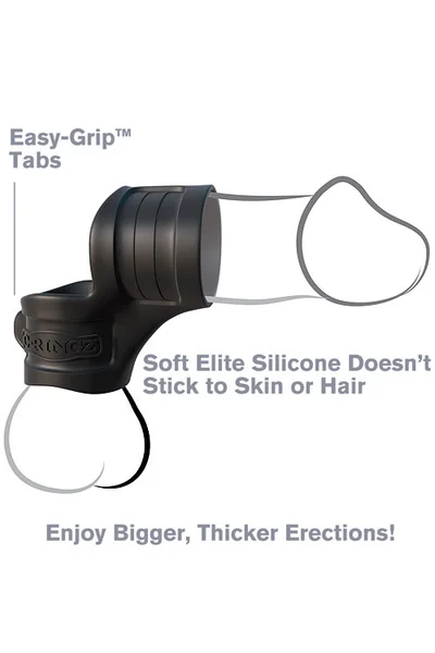 Pipedream Silicone Cock Ring & Ball Stretcher — image 6 of 9