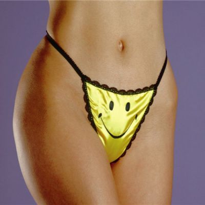 Happy face g string