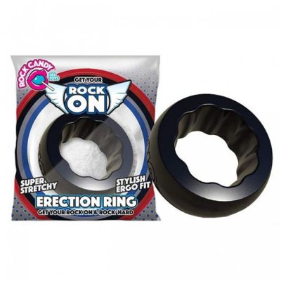 Rock Candy Rock On Erection Ring Black