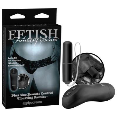 Fetish Fantasy Series Limited Edition Plus Size Remote Control Vibrating Panties