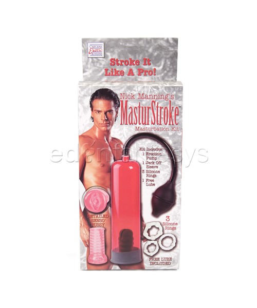 Nick Manning's masturstroke masturbation kit