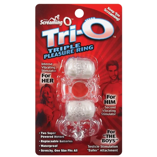 Screaming O TriO Vibrating Pleasure Cock Ring — image 11 of 11